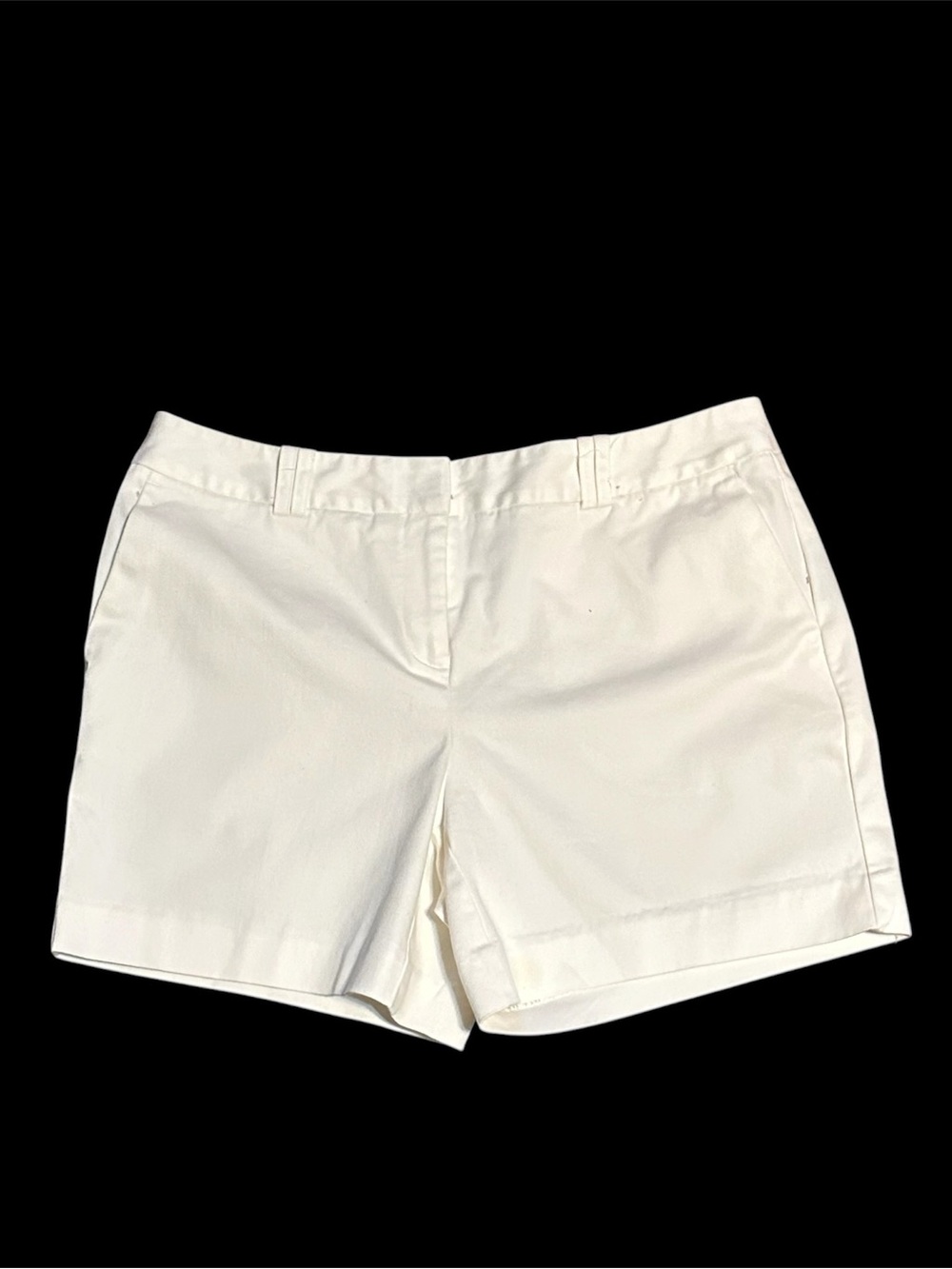 Worthington Classic White Chino Shorts
